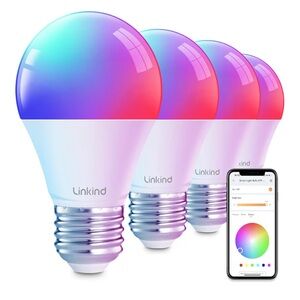 Linkind Smart LED Bulbs with Color Changing Feature